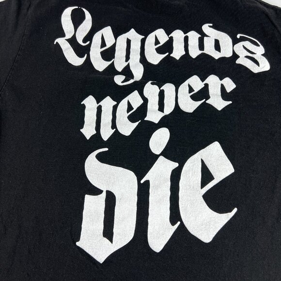 999 Club Juice World Photo Rap Shirt Large Black Legends Never Die Album Tee - Picture 6 of 11